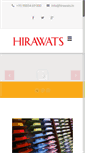 Mobile Screenshot of hirawats.in